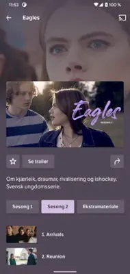 NRK TV android App screenshot 16