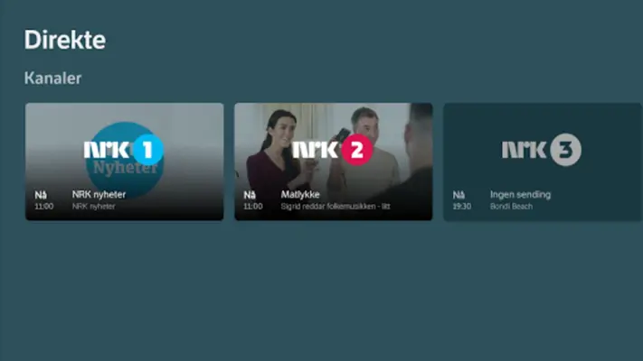 NRK TV android App screenshot 3